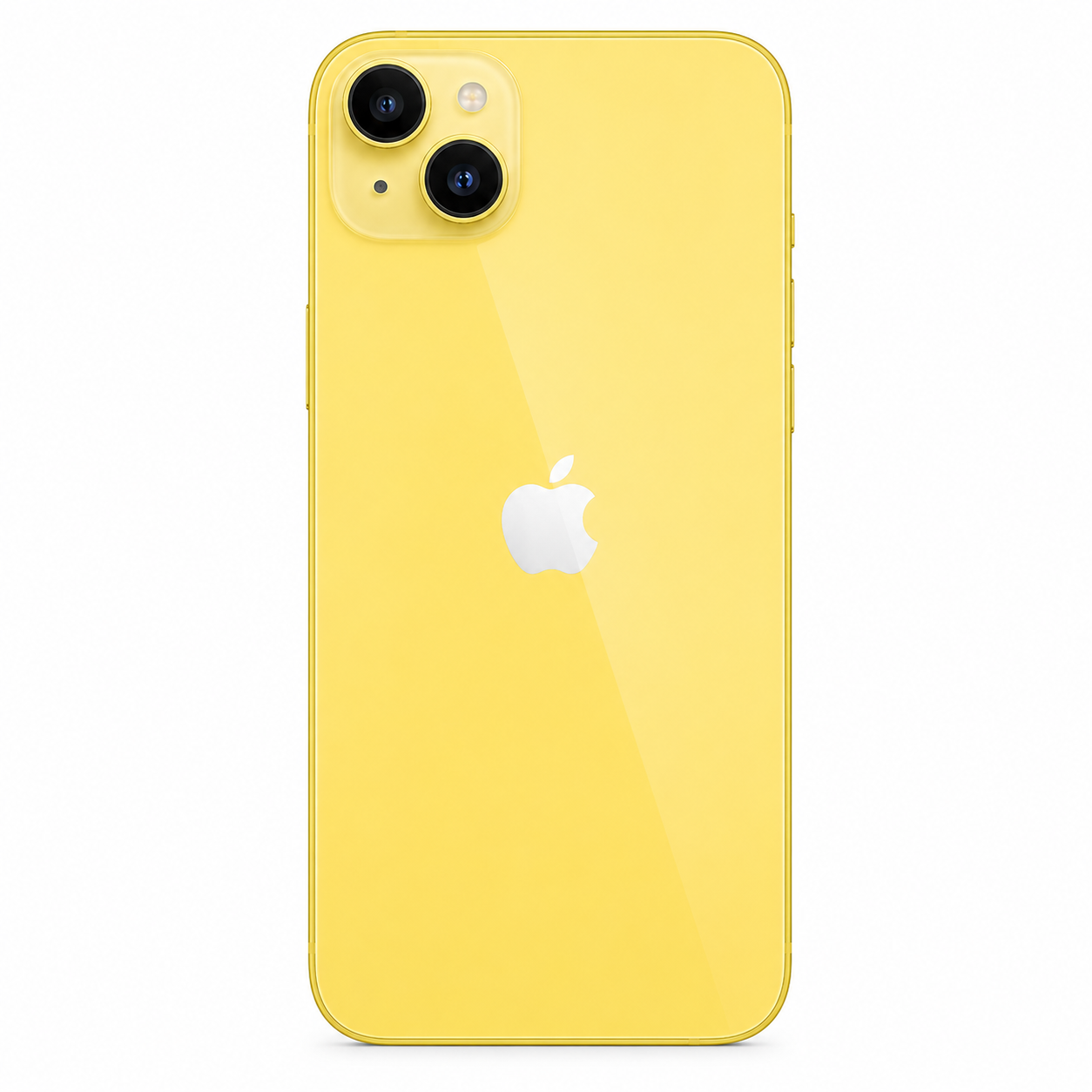 back glass-IP 14 plus-yellow