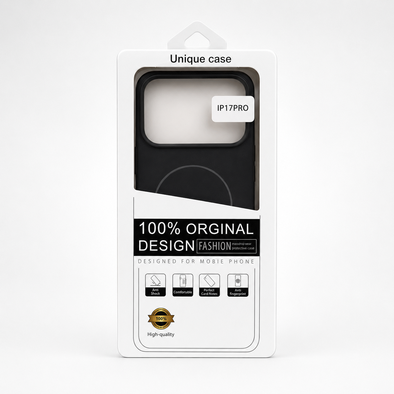 silicon case black 17 pro