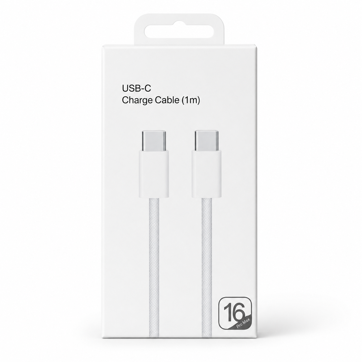 60W C-C Charge Cable – In packaging (1M)
