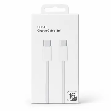 60W C-C Charge Cable – In packaging (1M)