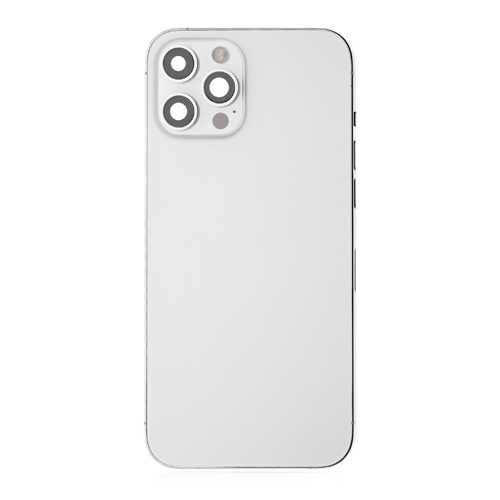 back glass-IP 12 PM-silver