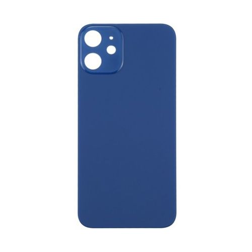 iphone12mini back cover large hole blue Apple iPhone 12 Mini Back Cover – Blue (Large Camera Hole)
