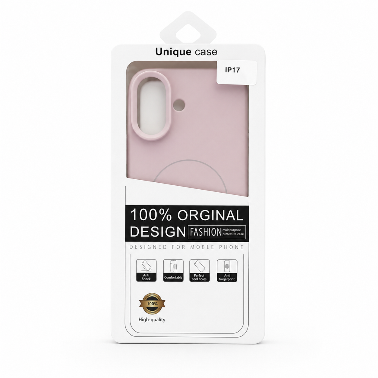 silicon case light pink 17