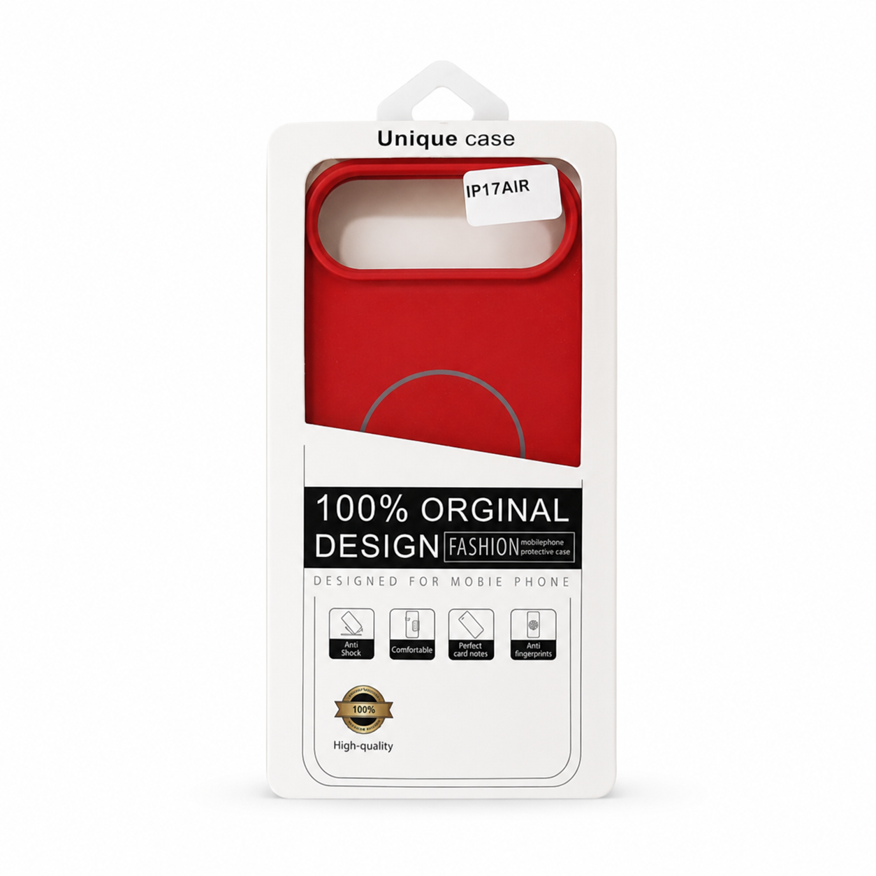 silicon case red 17 air