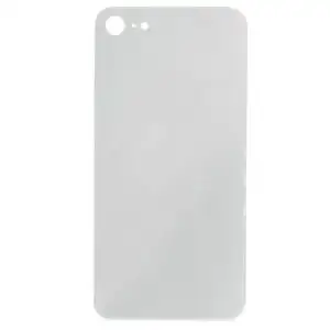 Back Glass Compatible for iPhone SE (2022) (Large Camera Hole) - Starlight