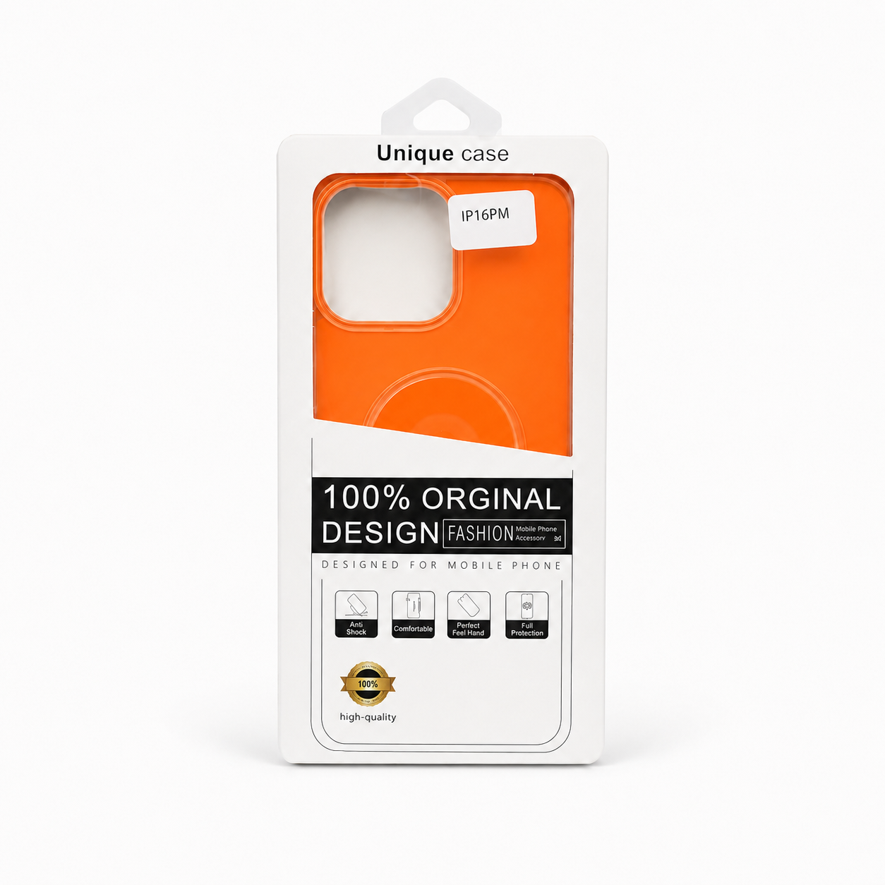 silicon case orange 16 pro max