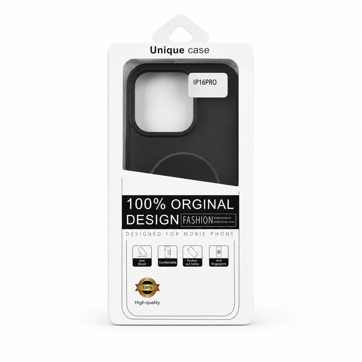 silicon case black 16 pro