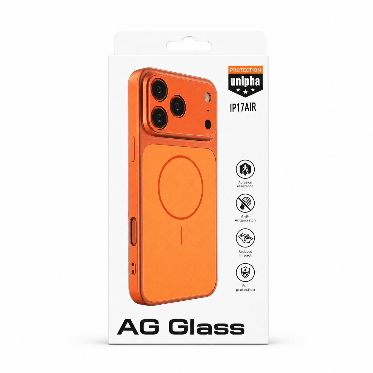 case orange 17 air