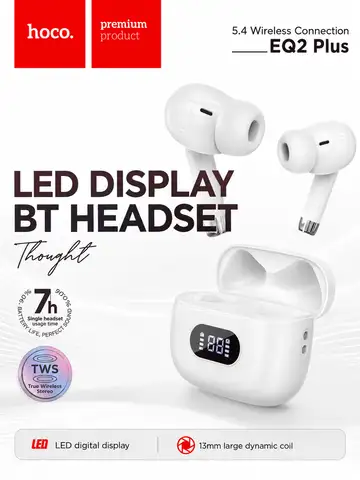 Hoco Wireless Headset Earbuds EQ2 Plus