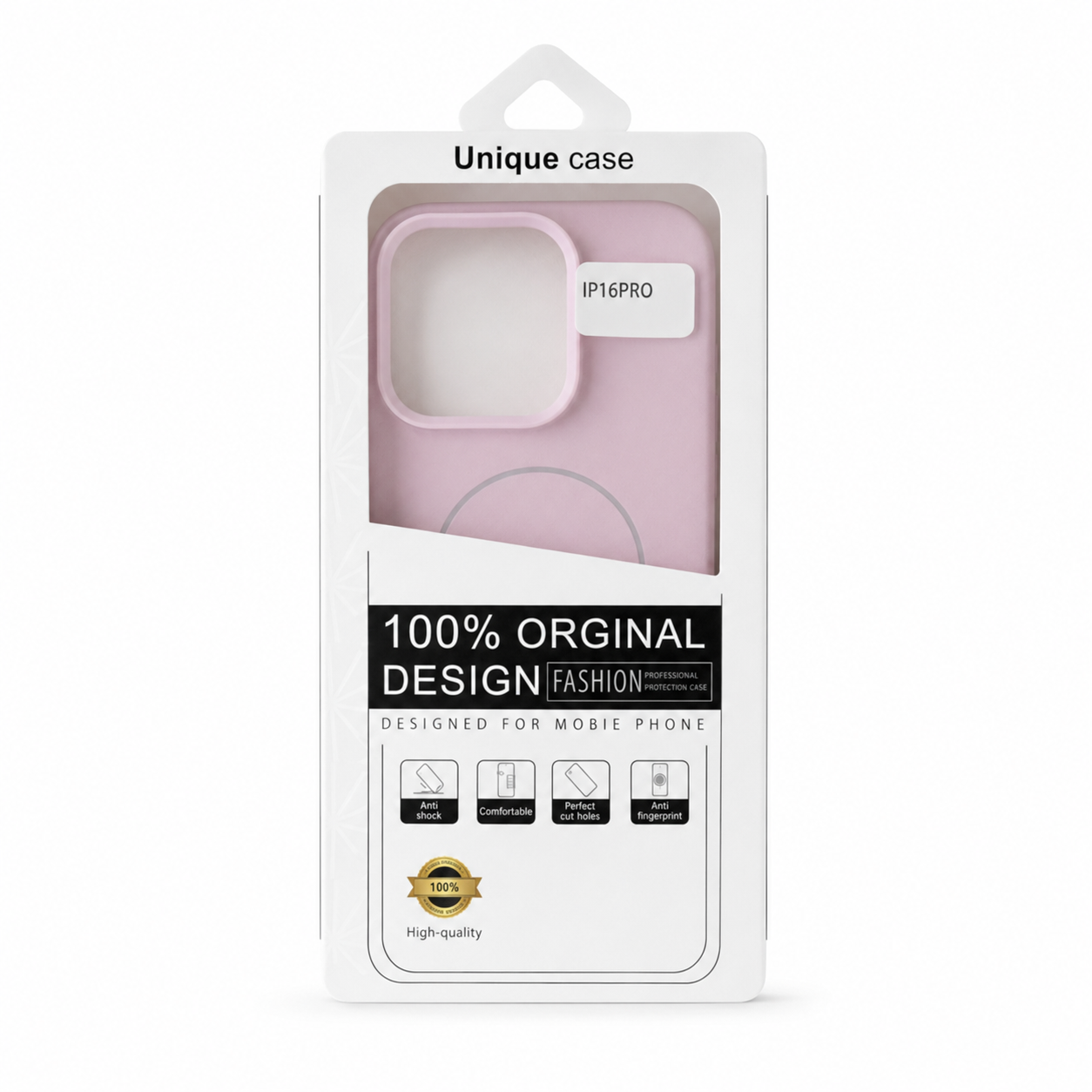 silicon case light pink 16 pro