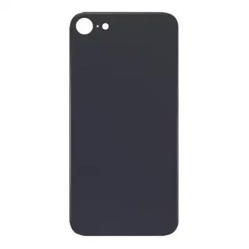 Back Glass Compatible for iPhone SE (2022) (Large Camera Hole) - Midnight