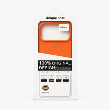 silicon case orange 17 pro max