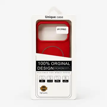 silicon case red 17 pro