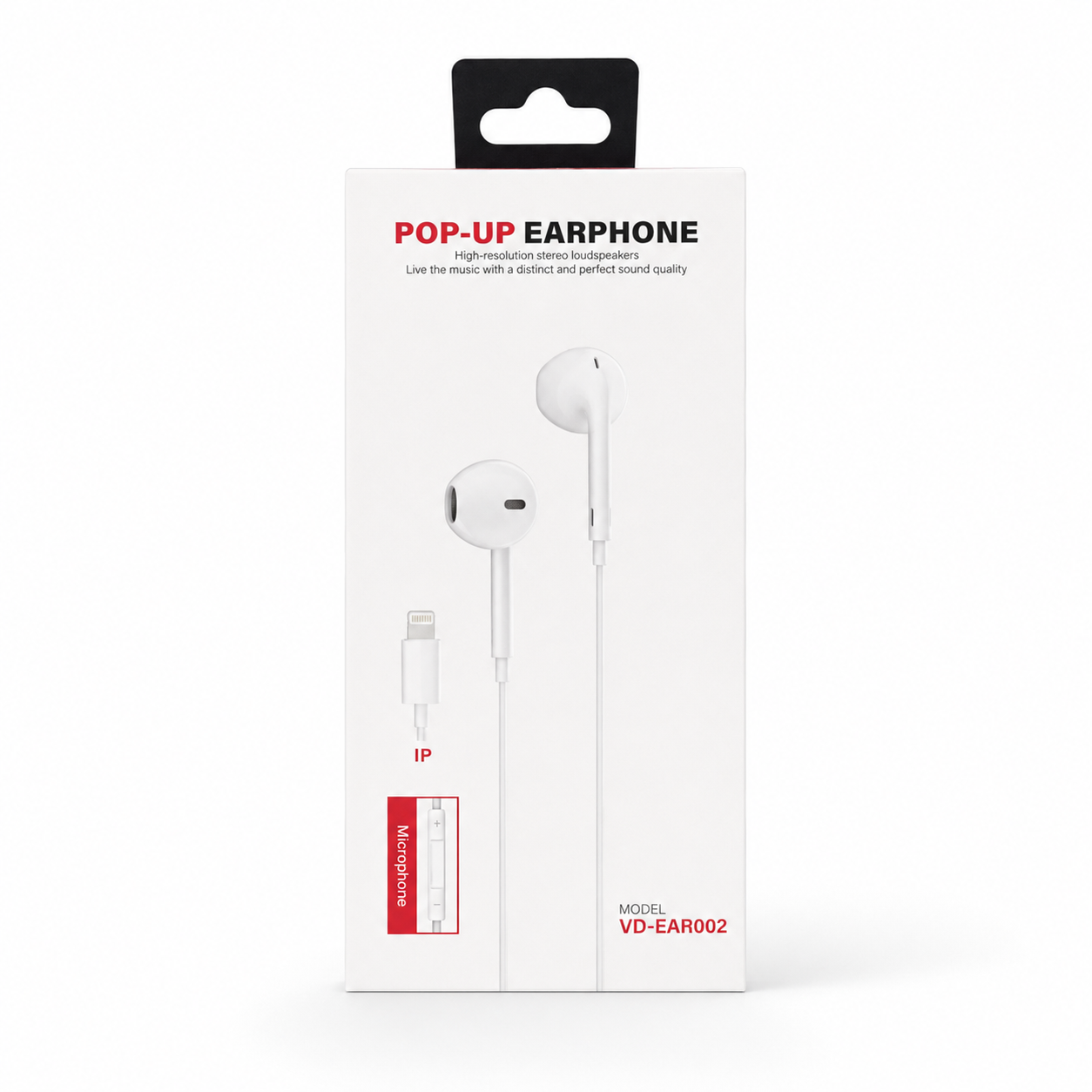 pop up earphone-lightning