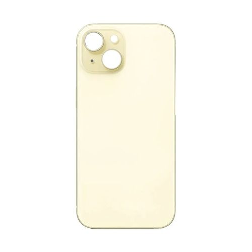 back glass-IP 15 plus-yellow