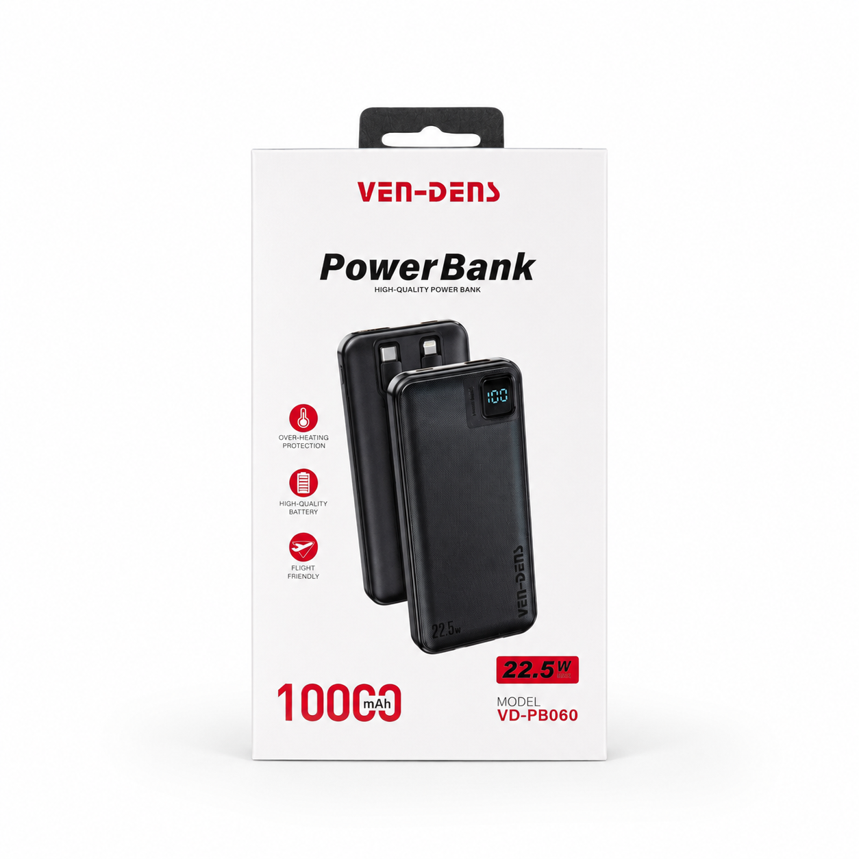 VEN-DENS PB060 Power Bank 10000mAh