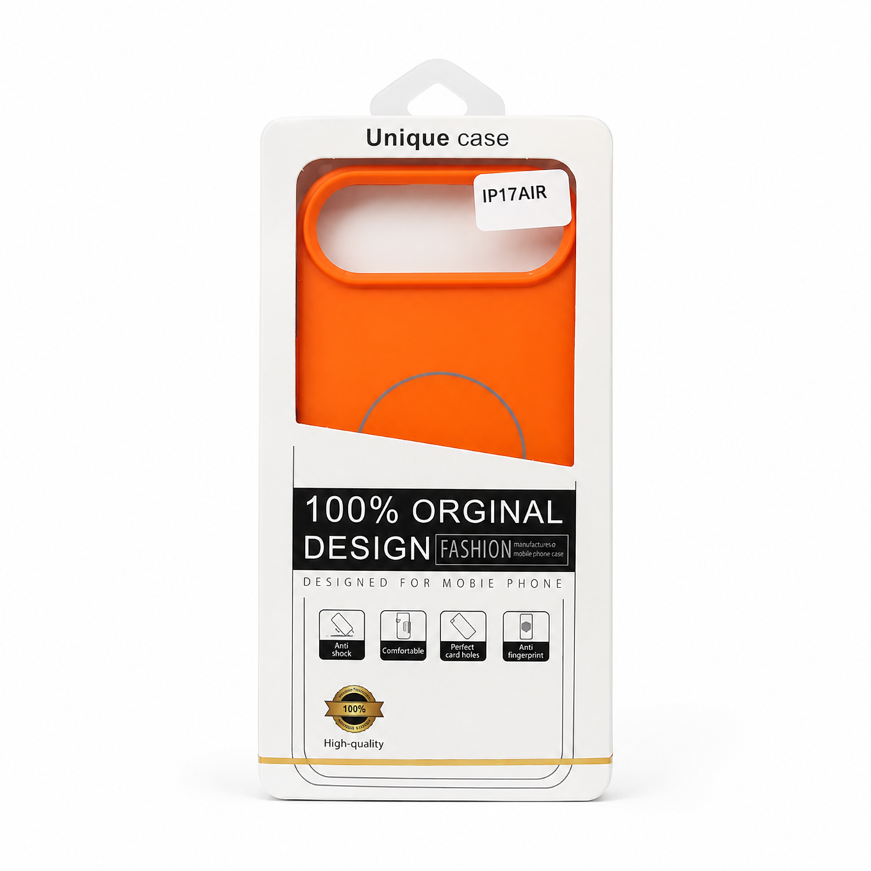 silicon case orange 17 air