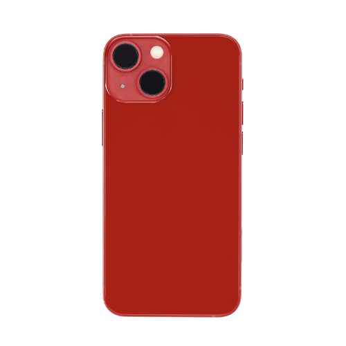 back glass-IP 13 mini-red