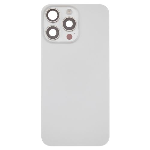 back glass-15PM-white titanium