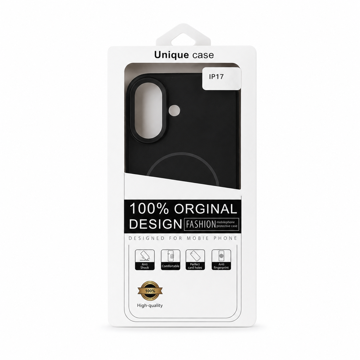 silicon case black 17