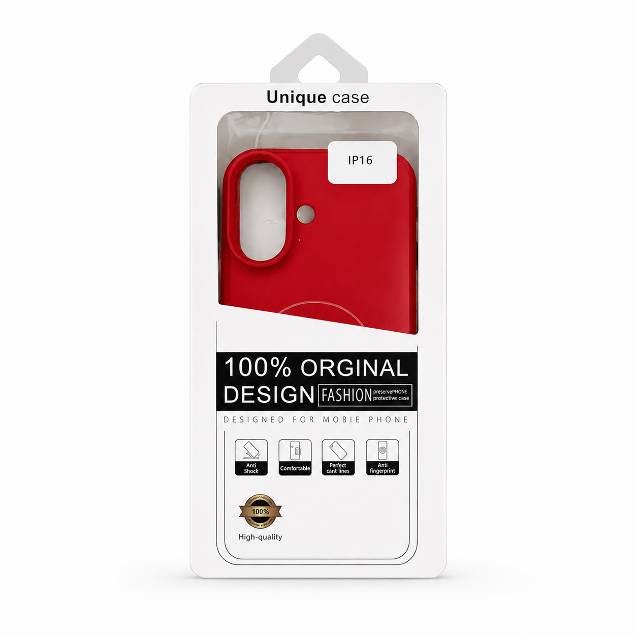 silicon case red 16