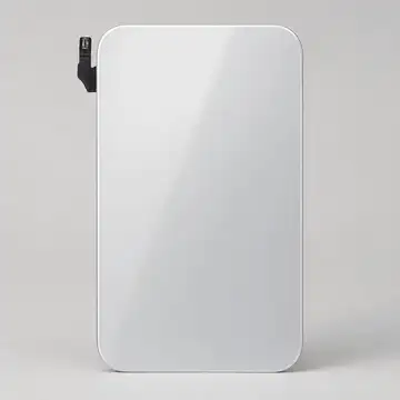 back glass-IP 17 PM-silver
