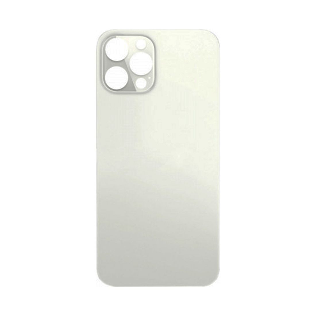 iPhone 12 Pro Back Cover – Silver (Large Camera Hole)