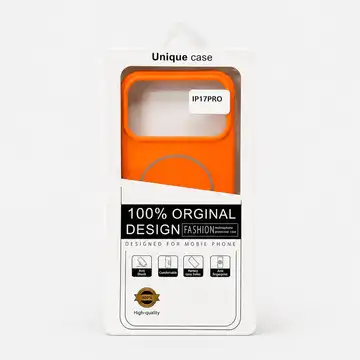 silicon case orange 17 pro