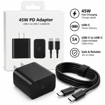 Charger USB-C to USB-C 45W