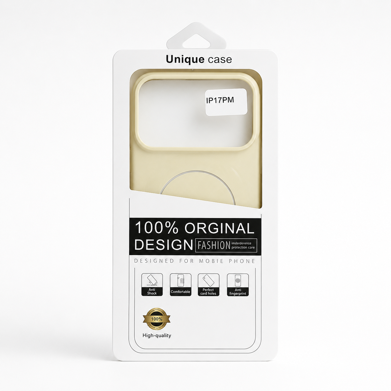 silicon case beige 17 pro max