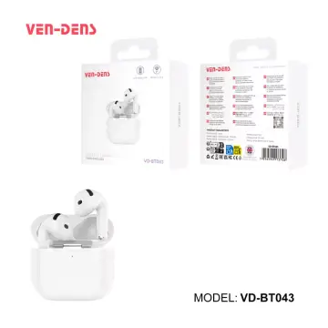 VEN-DENS Wireless Earphones – White (VD-BT043)