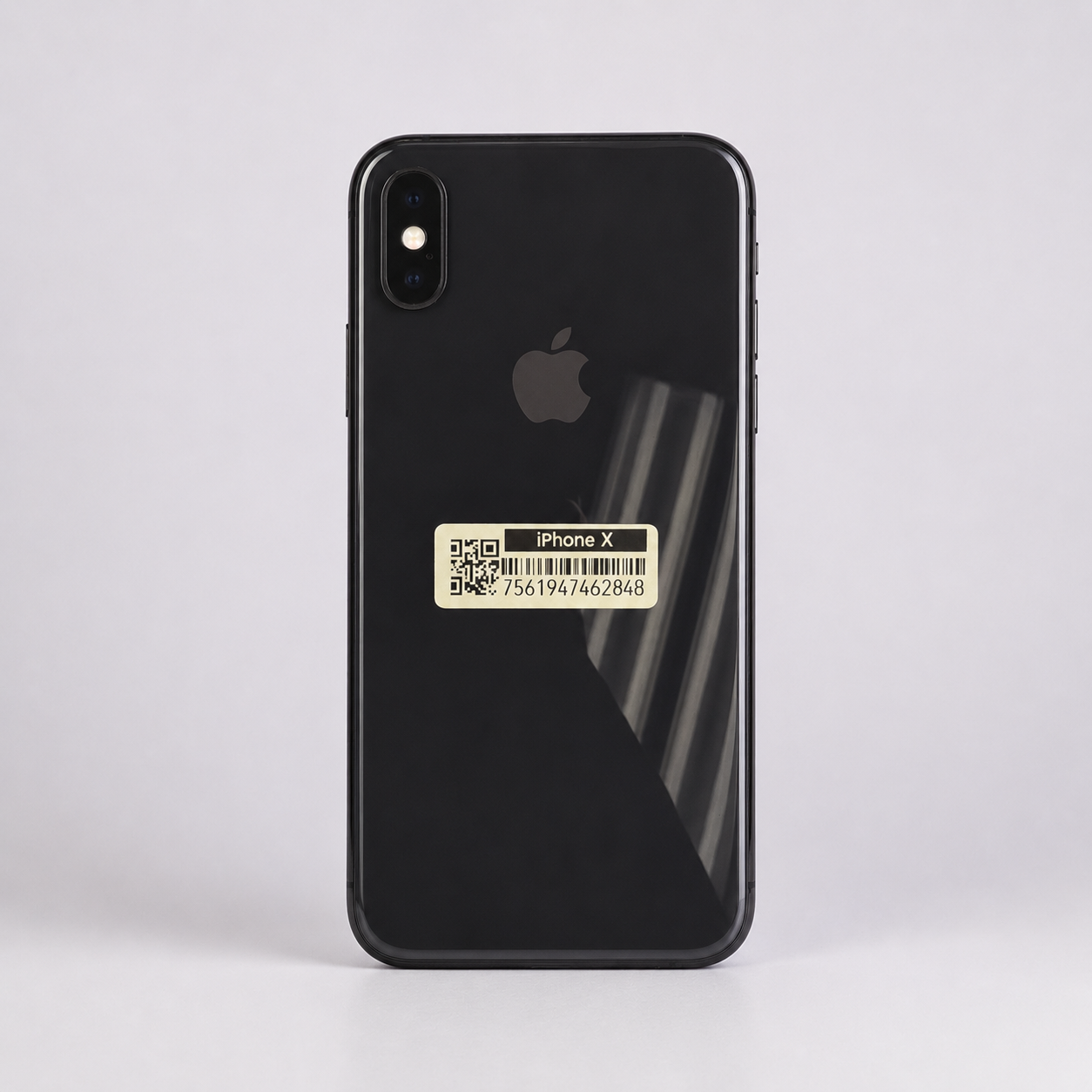 back glass-IP X-black