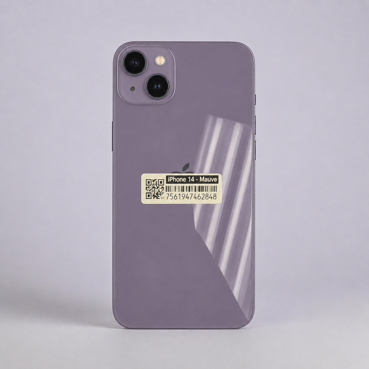 back glass-IP 14-purple