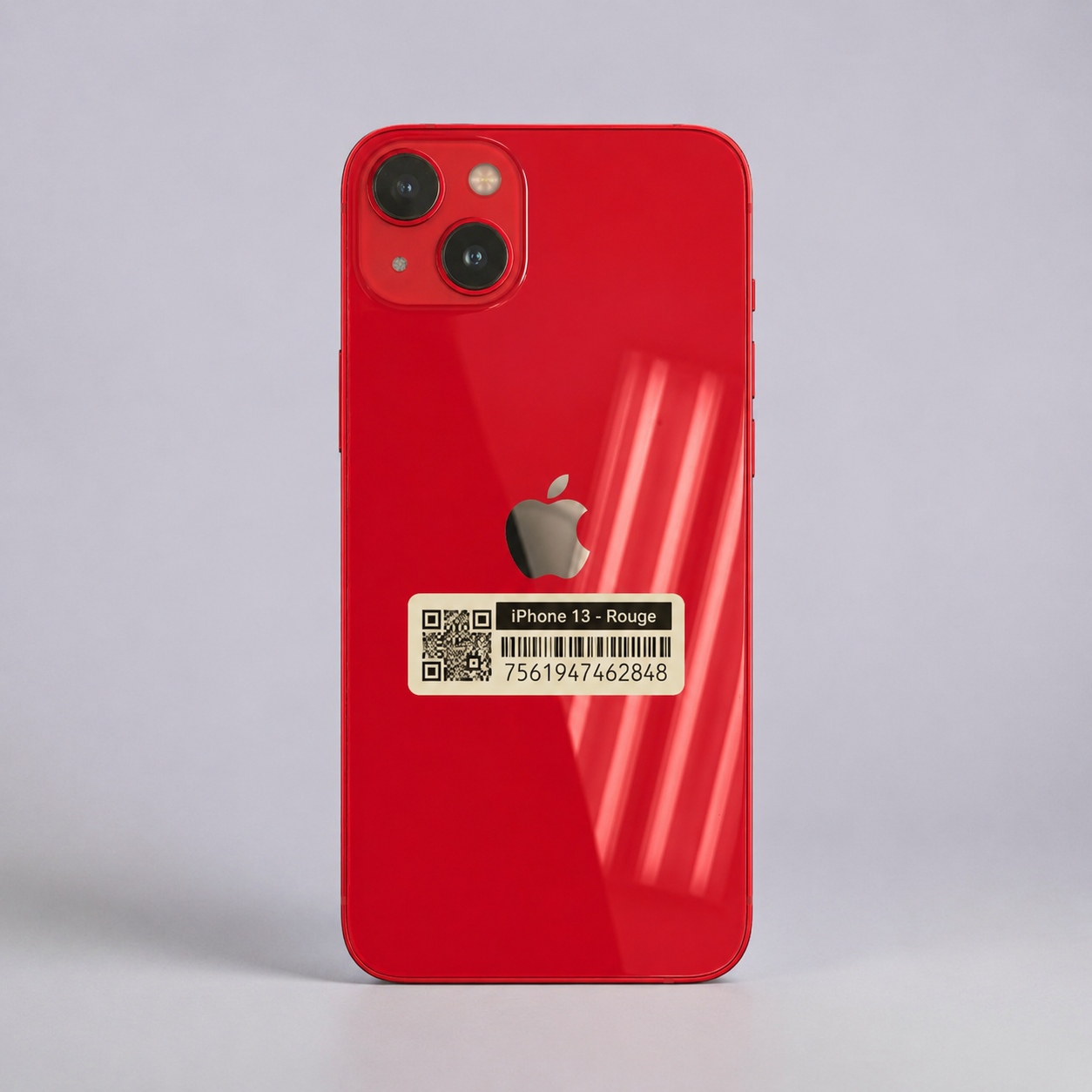 back glass-IP 13-red