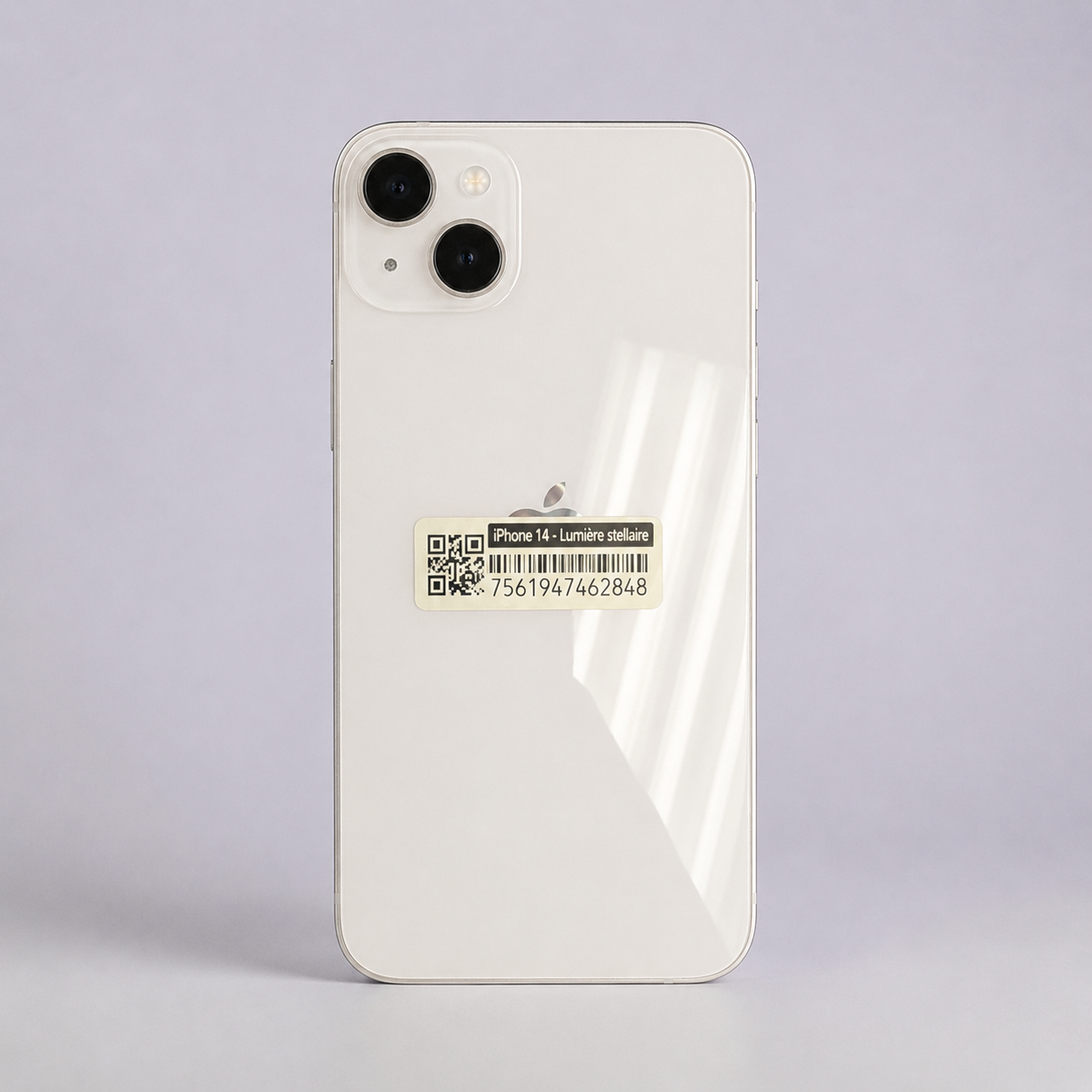 back glass-IP 14-silver