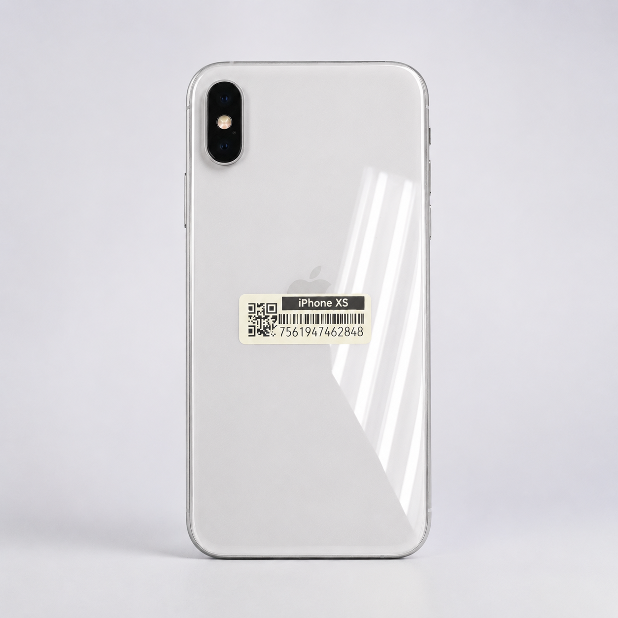 back glass-IP XS-white