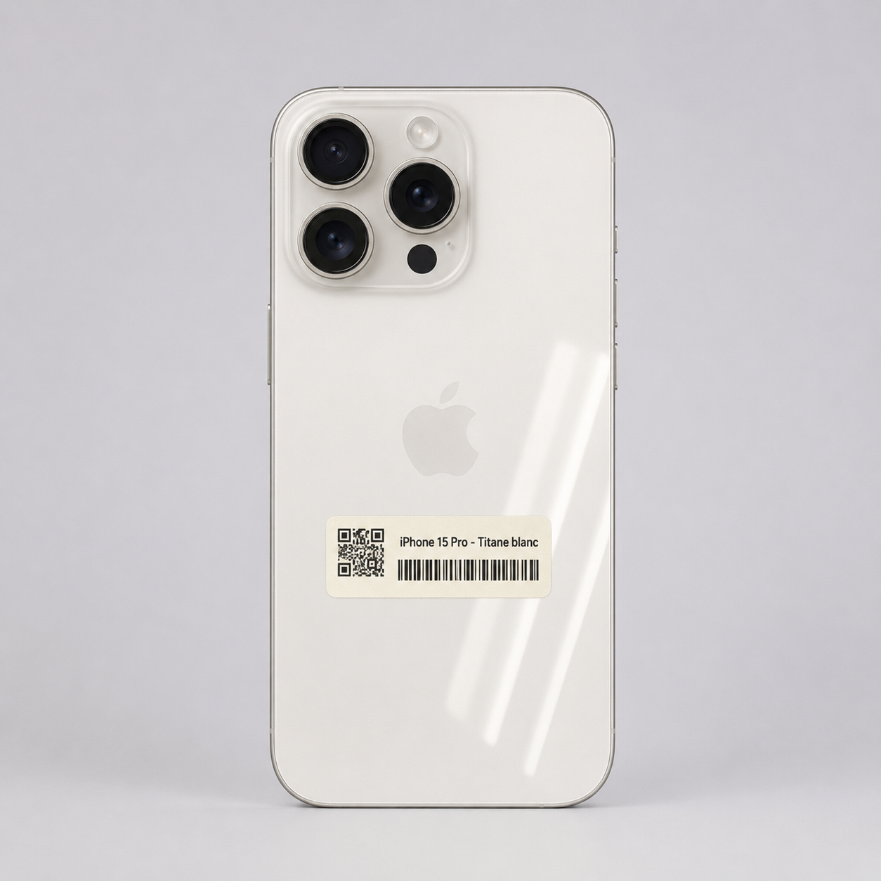 back glass-IP 15 pro-white titanium