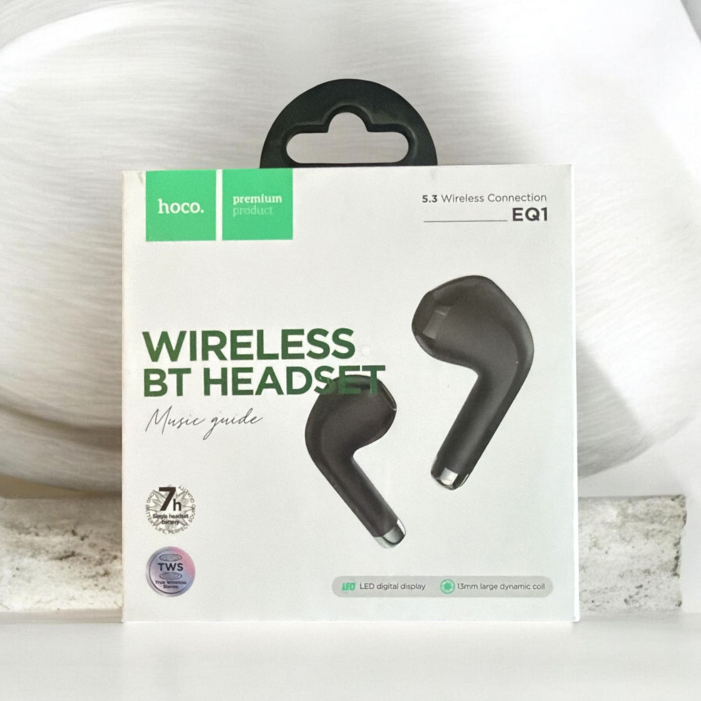 wireless bt headset black
