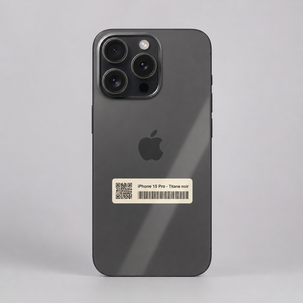 back glass-IP 15 pro-black titanium