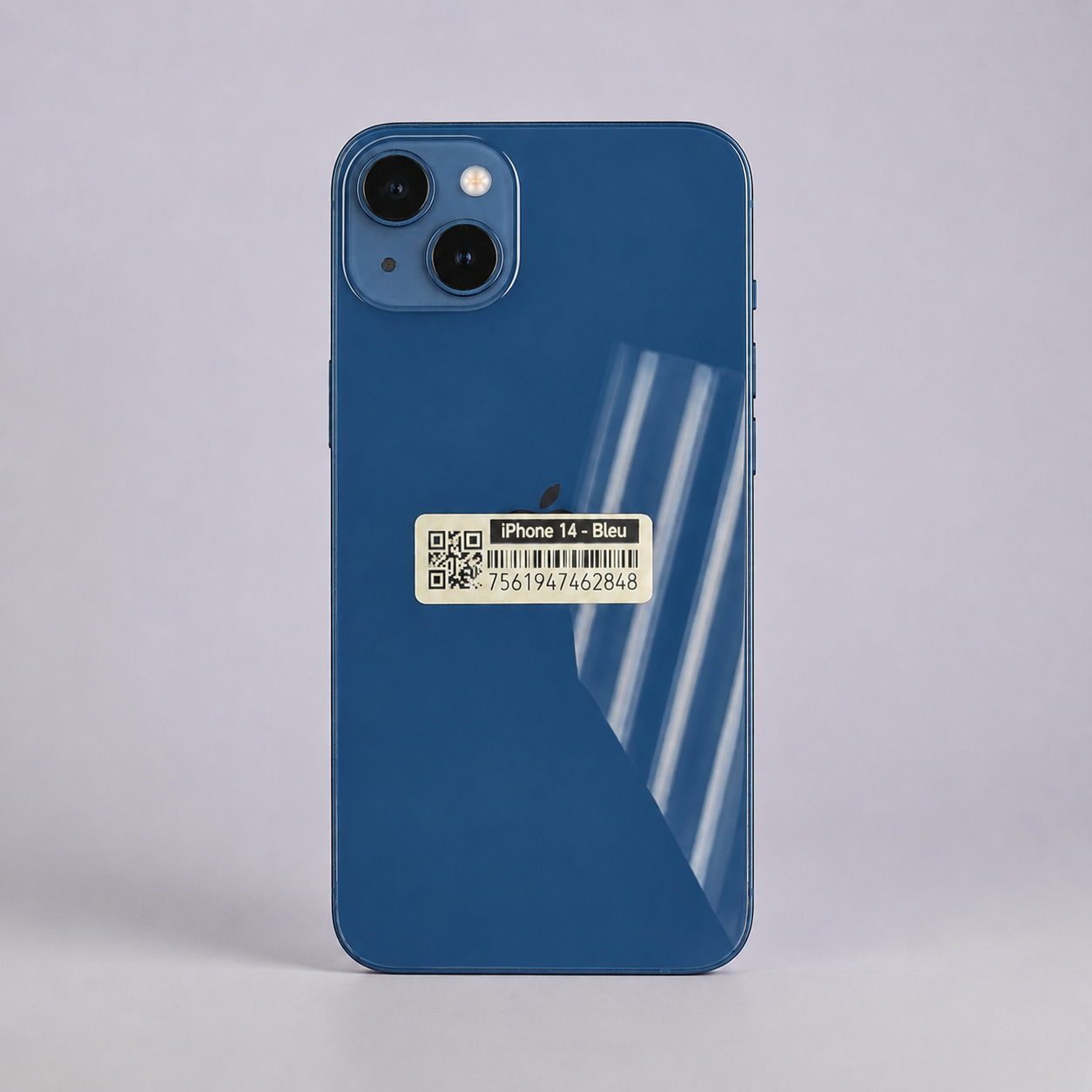 back glass-IP 14-blue