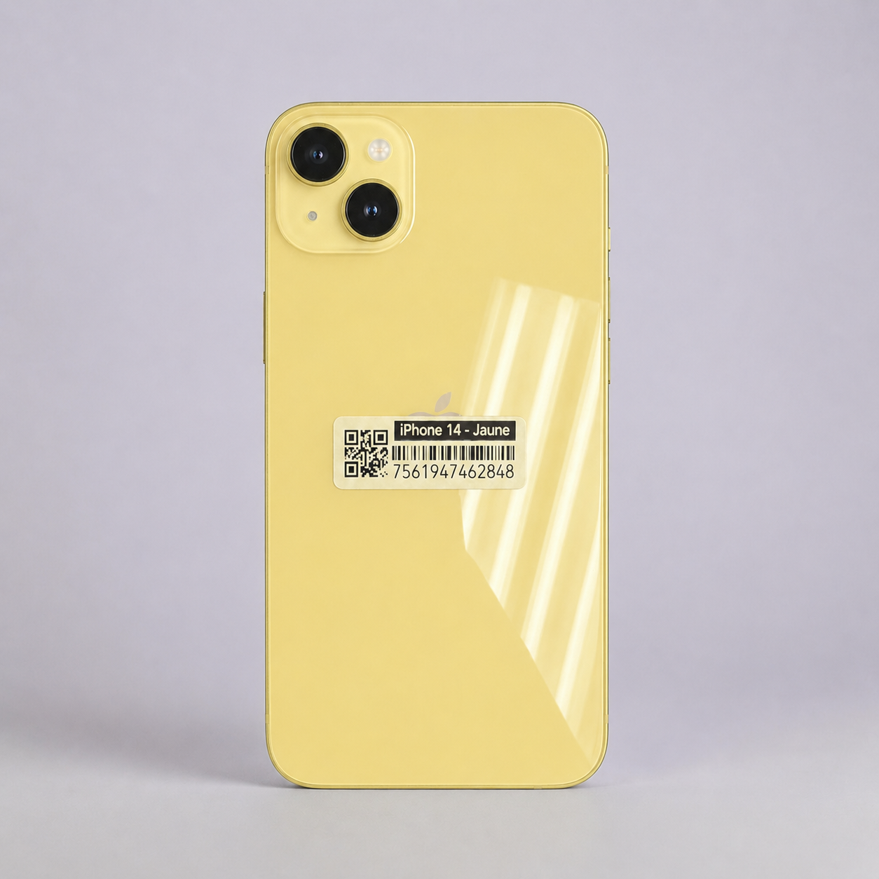 back glass-IP 14-yellow